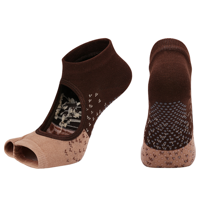 Yoga Fitness Gym - Non-Slip Split-Toe Yoga Socks for Women,