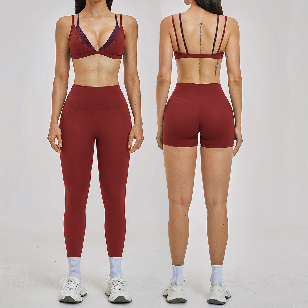 Yoga Fitness Zumba - 2PCS Yoga Suit Women Tracksuit Sports