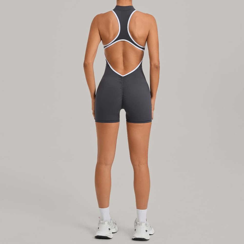 Yoga Blocks - Women's Gym Workout Clothes Jumpsuits Color