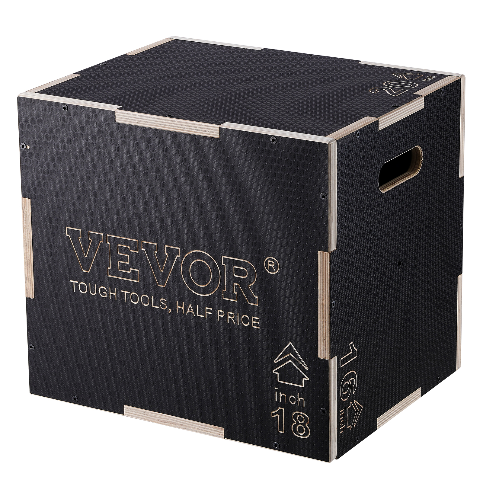 Plyo Jump Box - VEVOR 3 In 1 Plyometric Jump