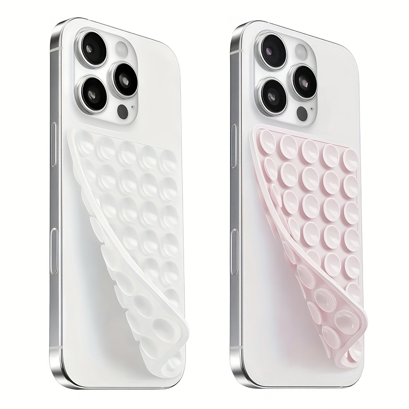 Yoga And Fitness - 2pcs Double-Sided Silicone Suction Cup Phone