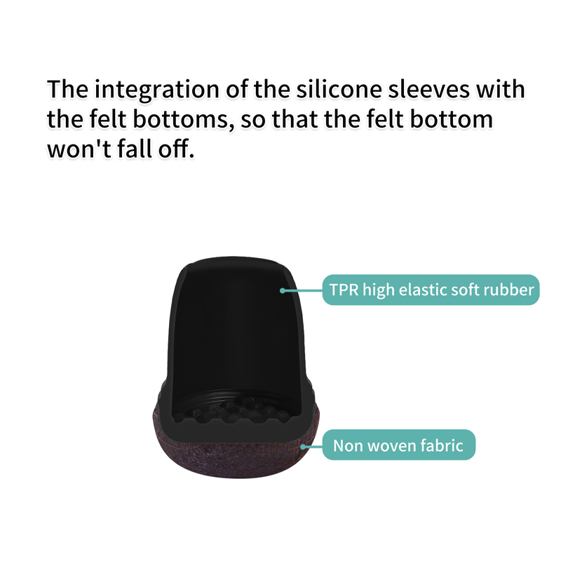 16PCS Black Silicone Chair Leg - Sit Up Bar Floor บทวิจารณ์และราคา