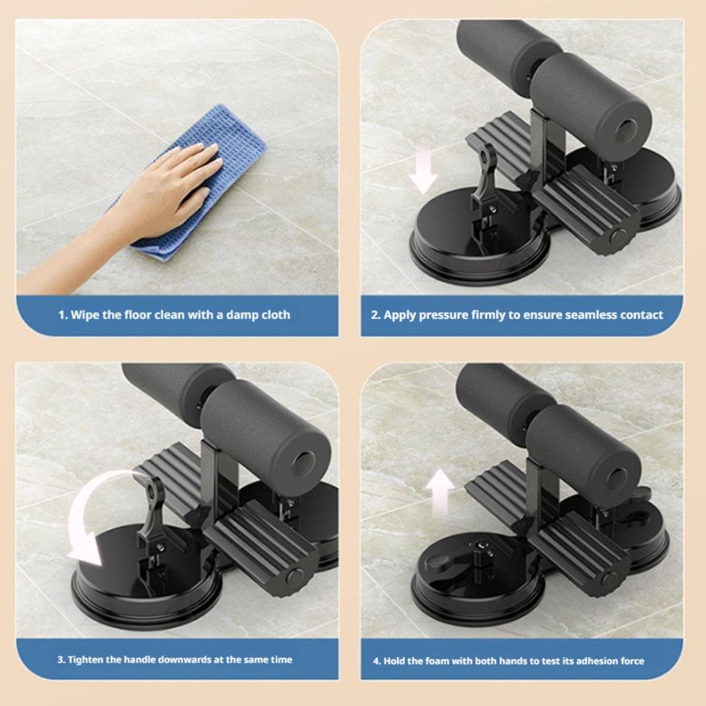 Sit Up Bar Foot Holder with 3  - Sit Up Bar Floor บทวิจารณ์และราคา