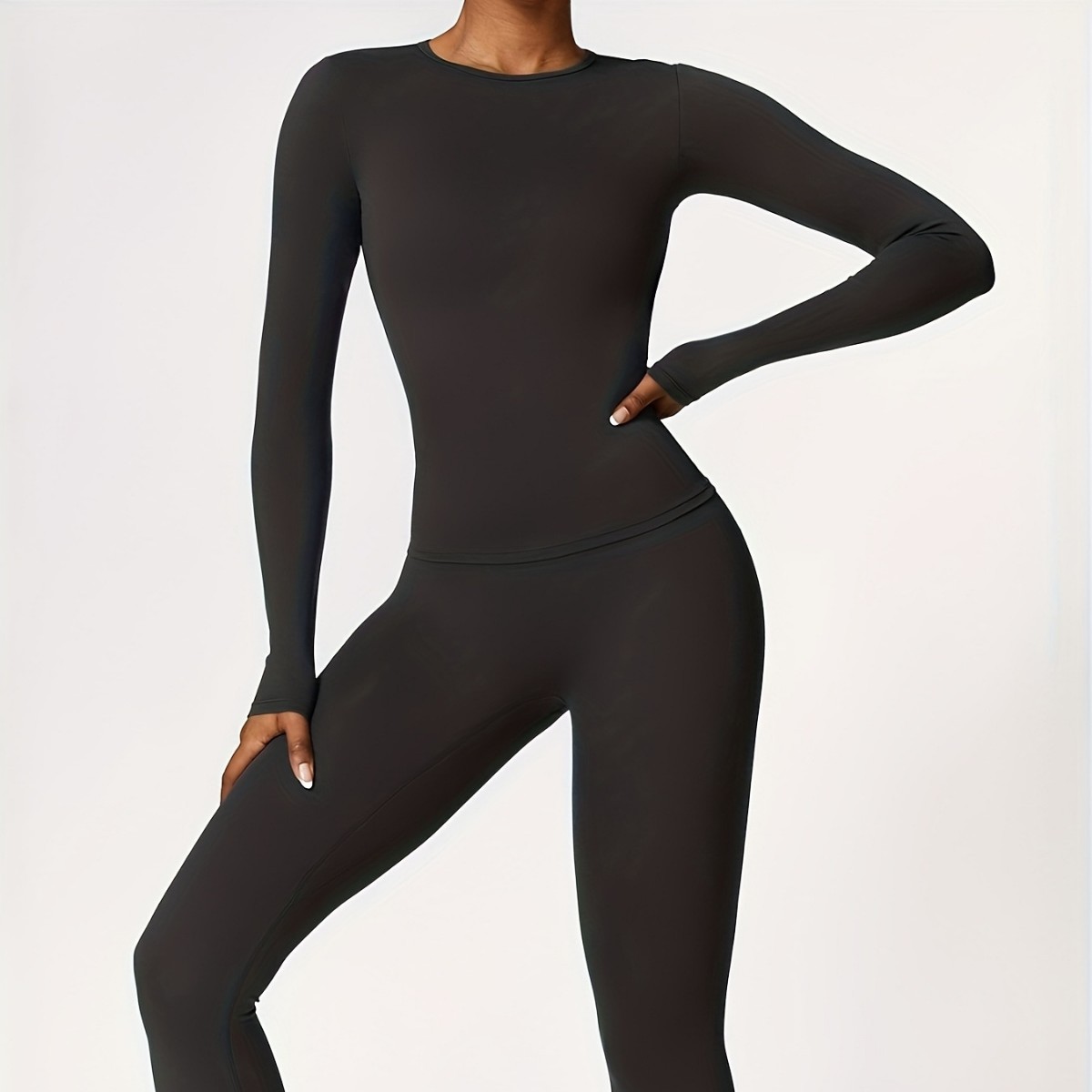 Tight-fitting yoga suit slim l - Yoga Fitness Women บทวิจารณ์และราคา