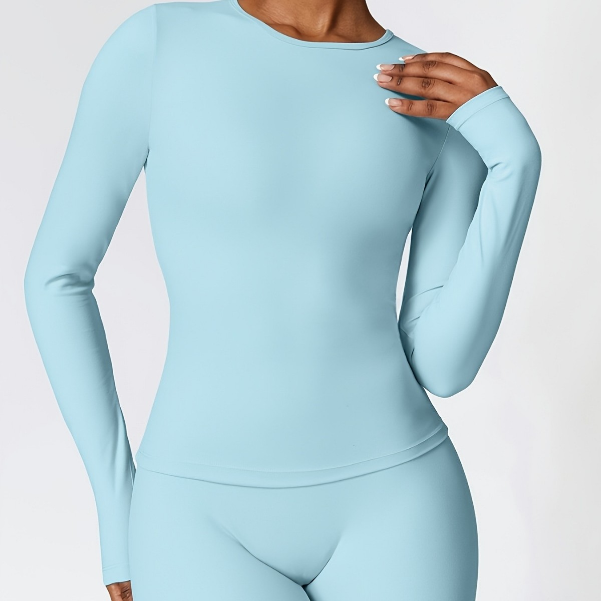Tight-fitting yoga suit slim l - Yoga Fitness Women บทวิจารณ์และราคา