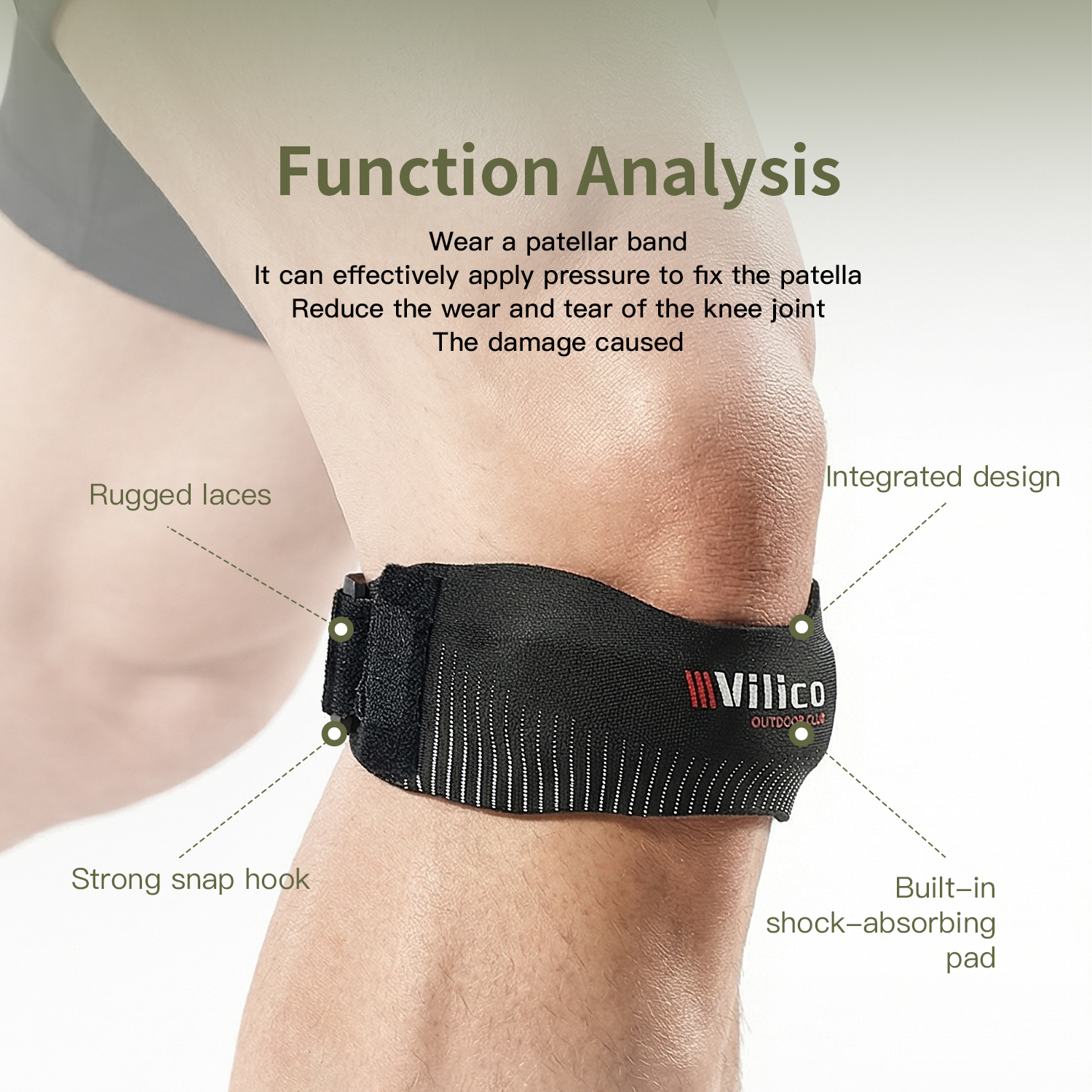 1PC Copper Knee Brace for Arth - Knee Sleeve Compression บทวิจารณ์และราคา