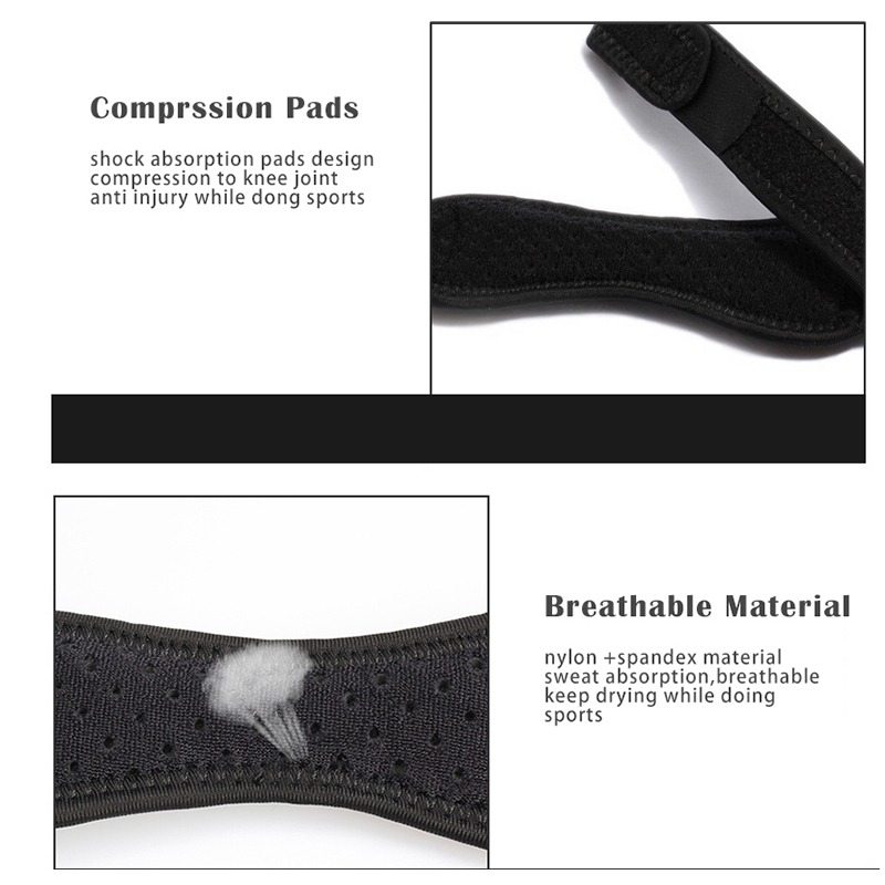 1 Piece Knee Patellar Tendon K - Knee Sleeve Compression บทวิจารณ์และราคา