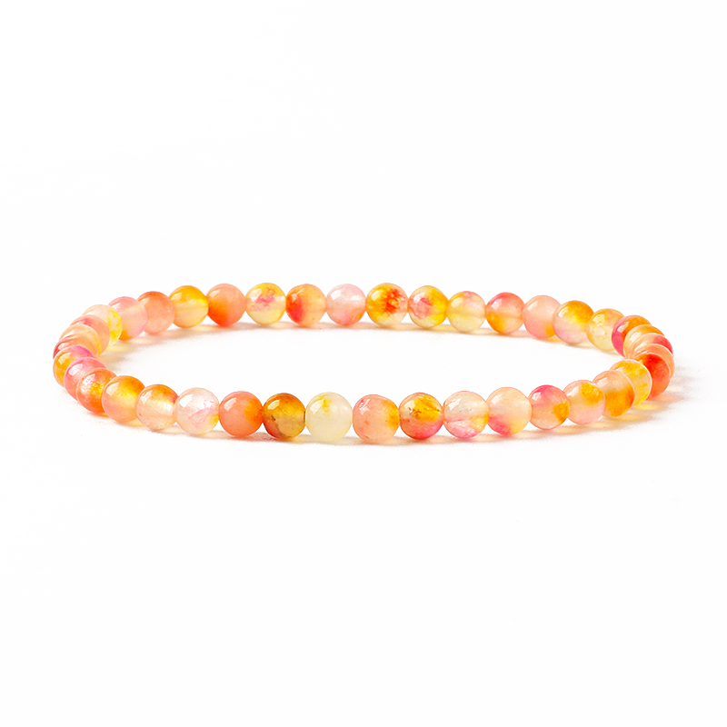 4mm Energy Garnet Bead Bracele - Yoga Fitness Tracker บทวิจารณ์และราคา