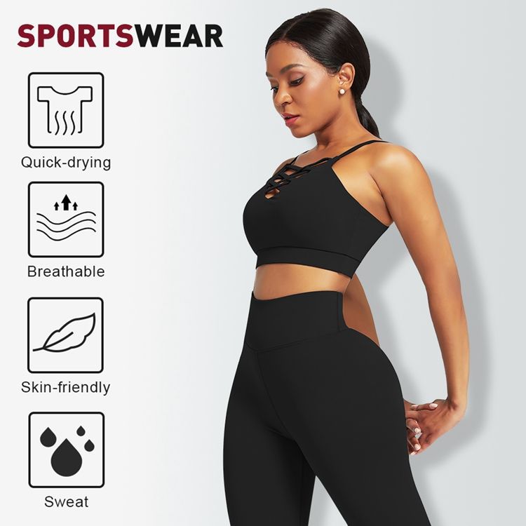 3 Pieces Women's Yoga Fitness  - Yoga Fitness Gym บทวิจารณ์และราคา