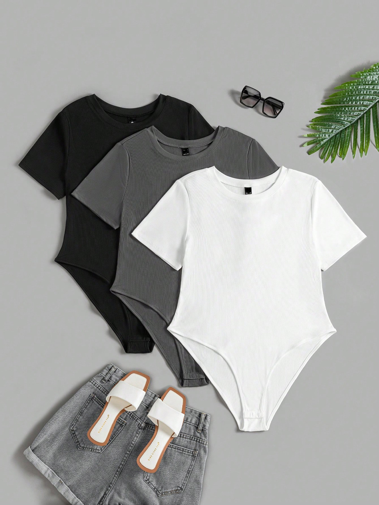 Plus Size Women's Round Neck S - Yoga Fitness Women บทวิจารณ์และราคา