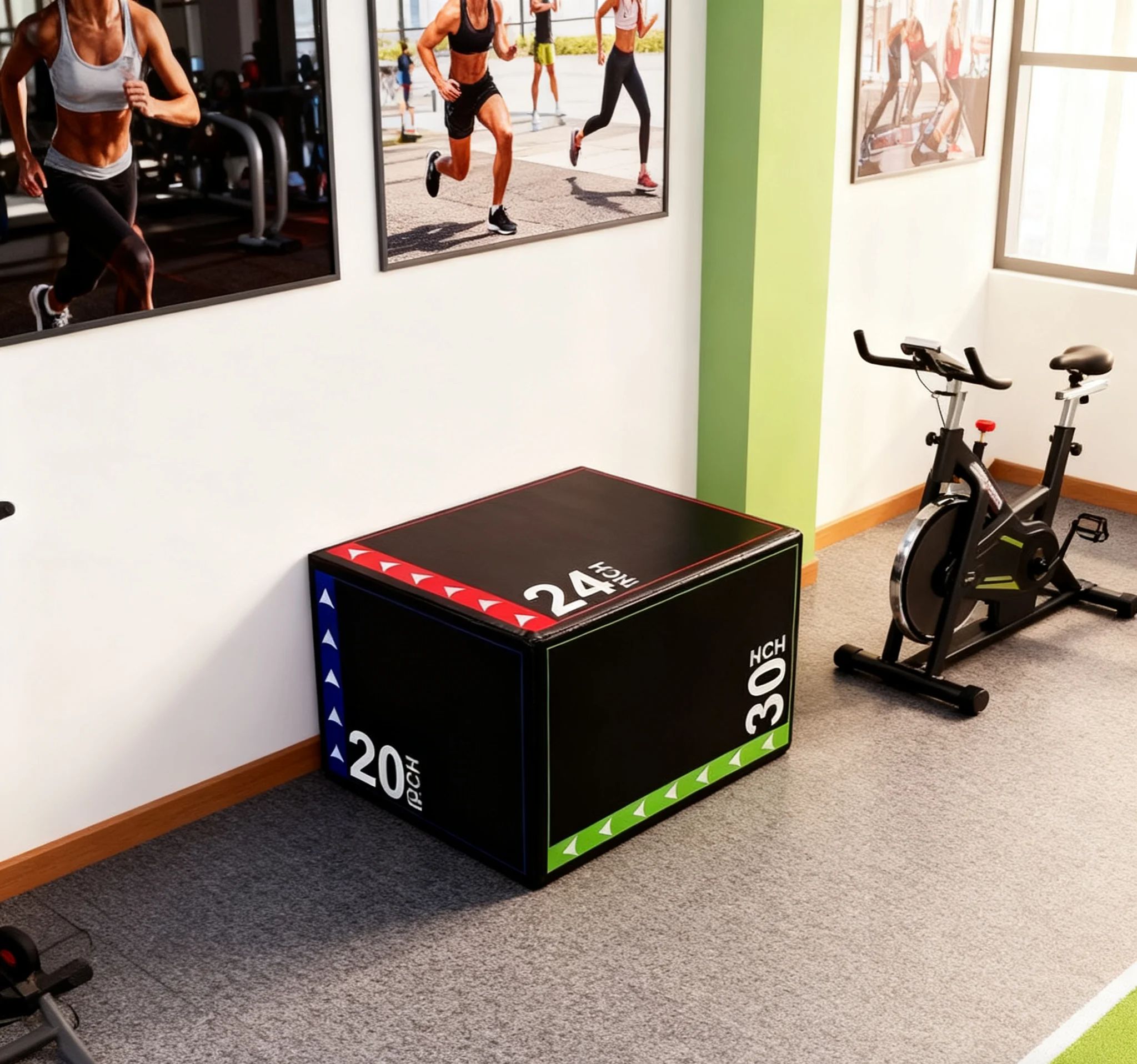 3-in-1Jump Box Plyometric Box  - Plyo Jump Box บทวิจารณ์และราคา