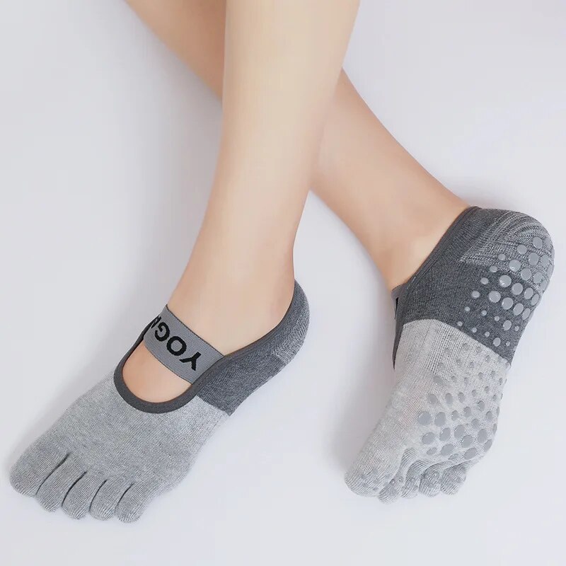 Ladies Breathable Yoga Socks S - Yoga Fitness Gym บทวิจารณ์และราคา