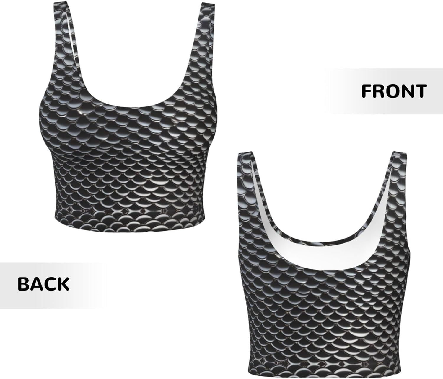 Silver fish scale Printed Wome - Yoga Fitness Women บทวิจารณ์และราคา