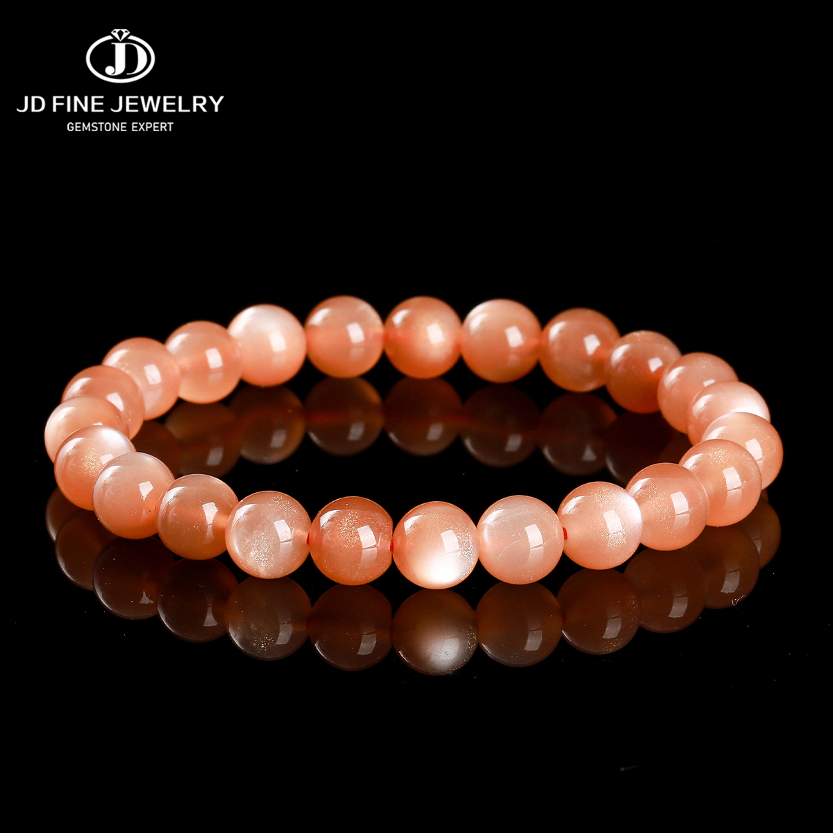 JD 7A Natural Sunstone Round B - Yoga Fitness Tracker บทวิจารณ์และราคา