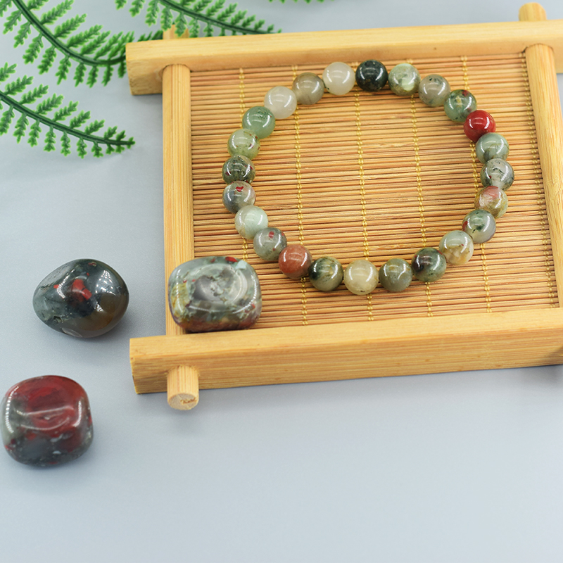 Natural African Blood Stone Be - Yoga Fitness Tracker บทวิจารณ์และราคา