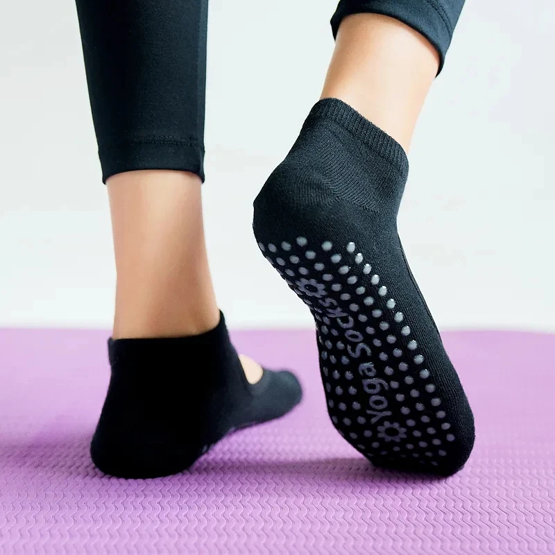 High Quality Women Yoga Socks  - Yoga Fitness Gym บทวิจารณ์และราคา