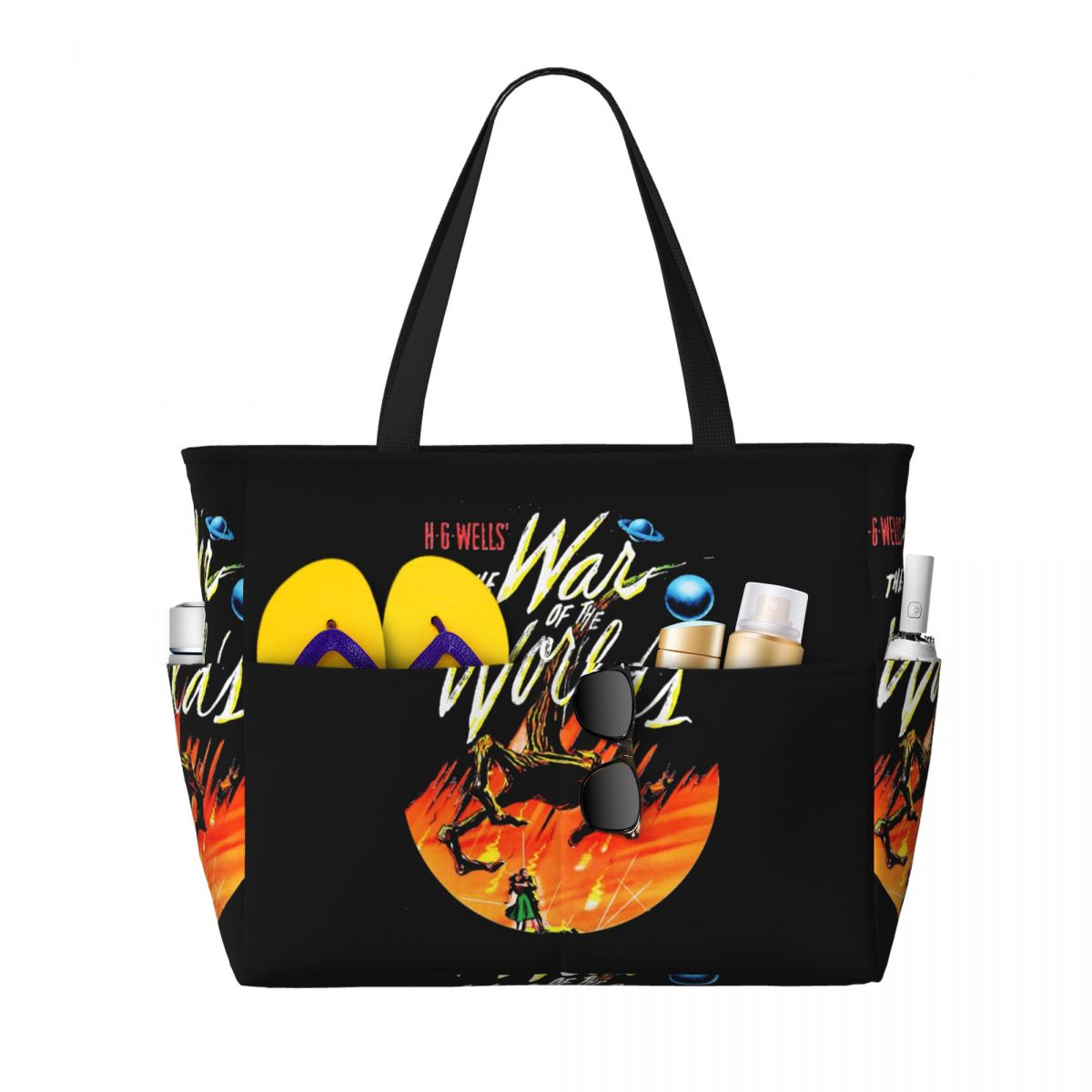 War Of The Worlds Beach Tote B - Yoga Fitness World บทวิจารณ์และราคา