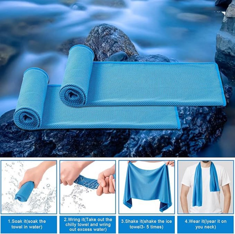 Cooling Towels  Cooling Neck W - Yoga Fitness Gym บทวิจารณ์และราคา