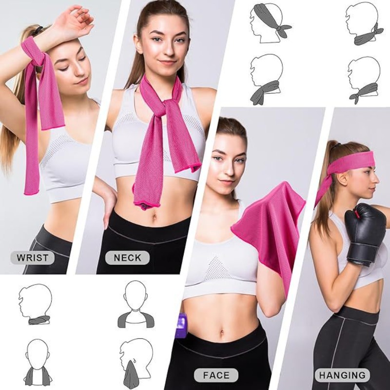 Cooling Towels  Cooling Neck W - Yoga Fitness Gym บทวิจารณ์และราคา