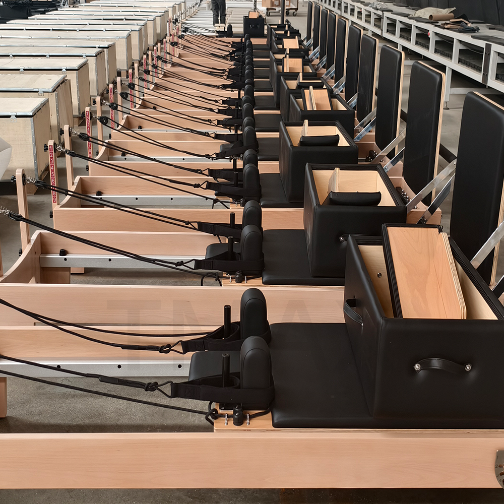 DZ132 Beech Wood Pilates Refor - Yoga Fitness Gym บทวิจารณ์และราคา