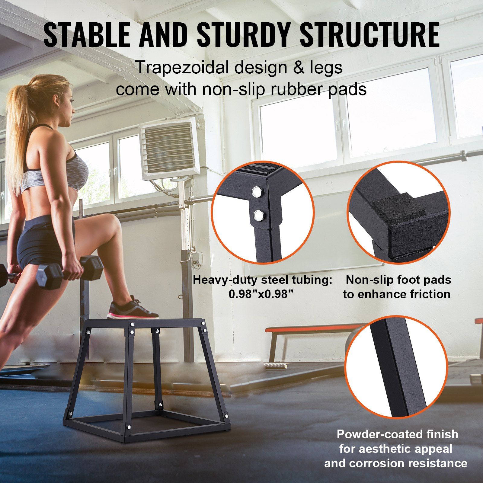 Adjustable Height Plyo Box 12x - Plyo Jump Box บทวิจารณ์และราคา