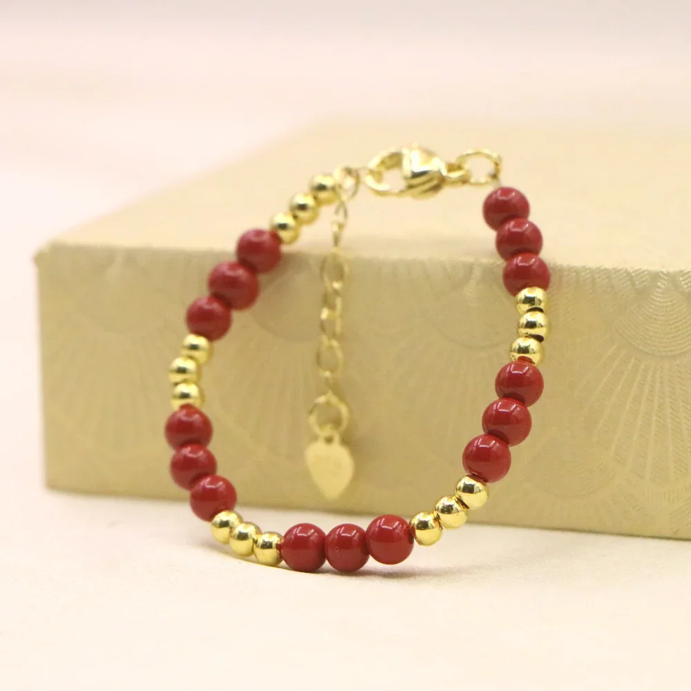 Charm Lovely Red Bracelet Baby - Yoga Fitness Tracker บทวิจารณ์และราคา