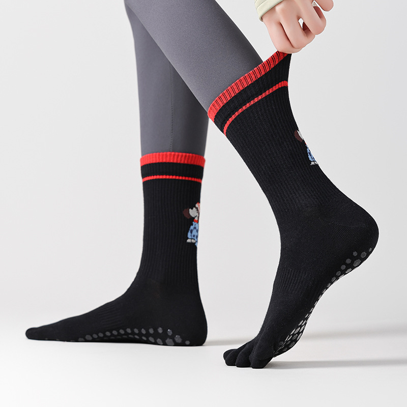 Yoga Socks Women Five-finger I - Yoga Fitness Gym บทวิจารณ์และราคา