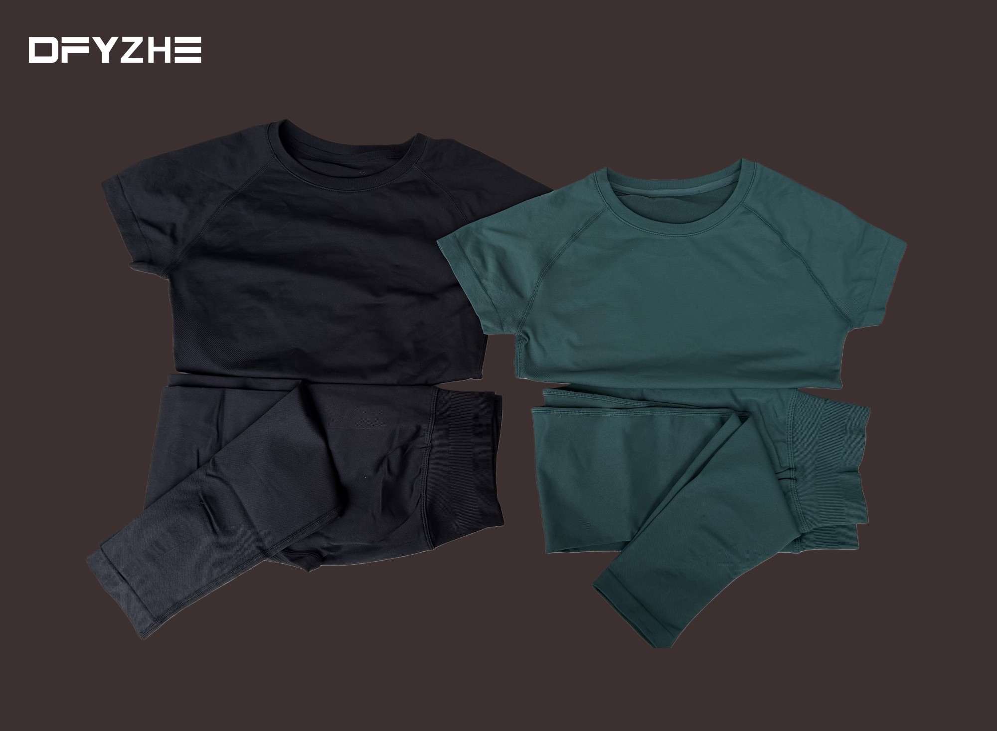 2-piece set of impact style sh - Yoga Fitness Gym บทวิจารณ์และราคา