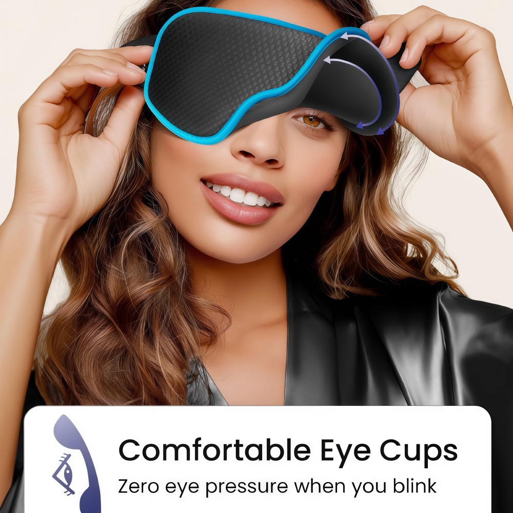 3D Deep Contoured Eye Cover wi - Yoga Blocks บทวิจารณ์และราคา