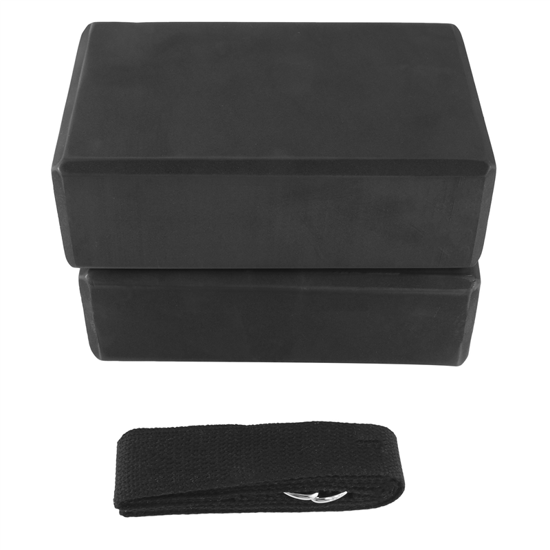 B72A 2Pcs Yoga Block And Yoga  - Yoga Blocks บทวิจารณ์และราคา