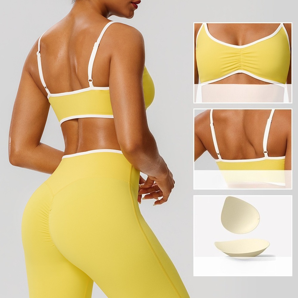 Women Breathable Sports Bra Se - Yoga Blocks บทวิจารณ์และราคา