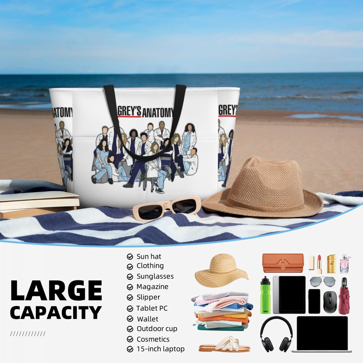 Greys Anatomy Seasons Beach To - Yoga Anatomy Of Fitness บทวิจารณ์และราคา