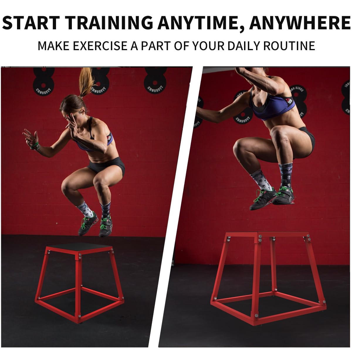 Metal Plyometric Jumping Box,  - Plyo Jump Box บทวิจารณ์และราคา