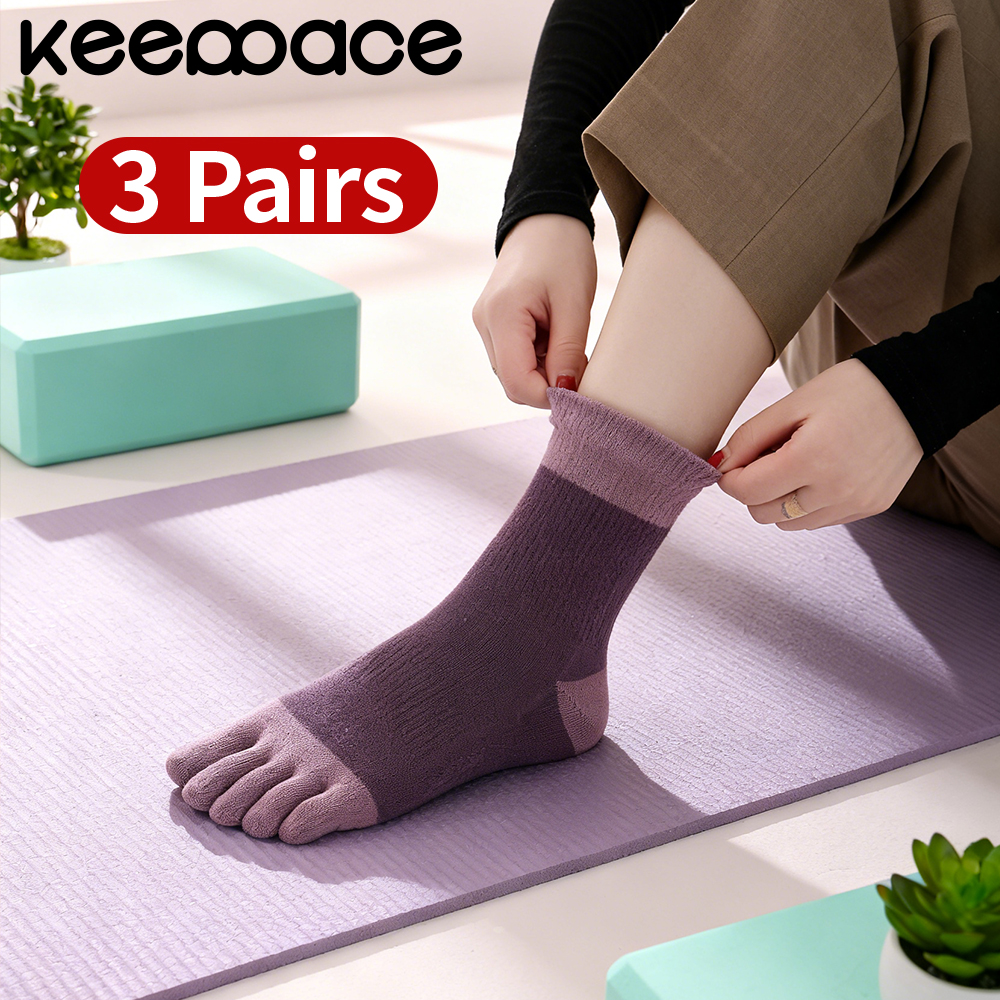 Keeppace 3 Pair Cotton Five To - Yoga Blocks บทวิจารณ์และราคา