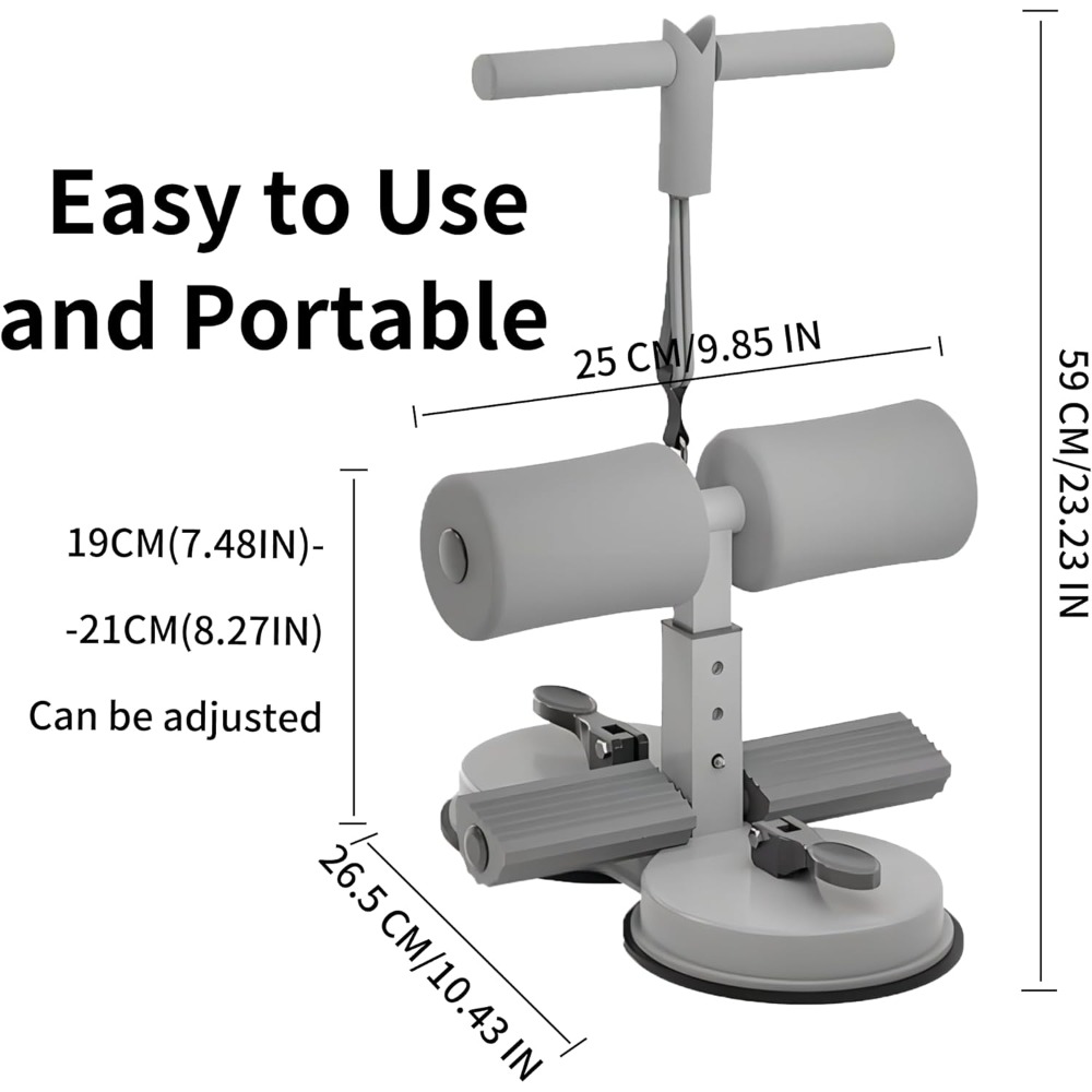 Sit Up Bar,Portable Adjustable - Sit Up Bar Floor บทวิจารณ์และราคา