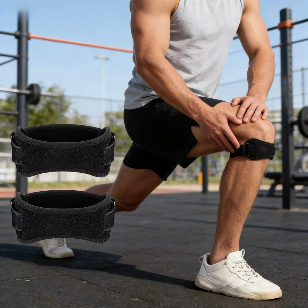 1 Piece Knee Patellar Tendon K - Knee Sleeve Compression บทวิจารณ์และราคา