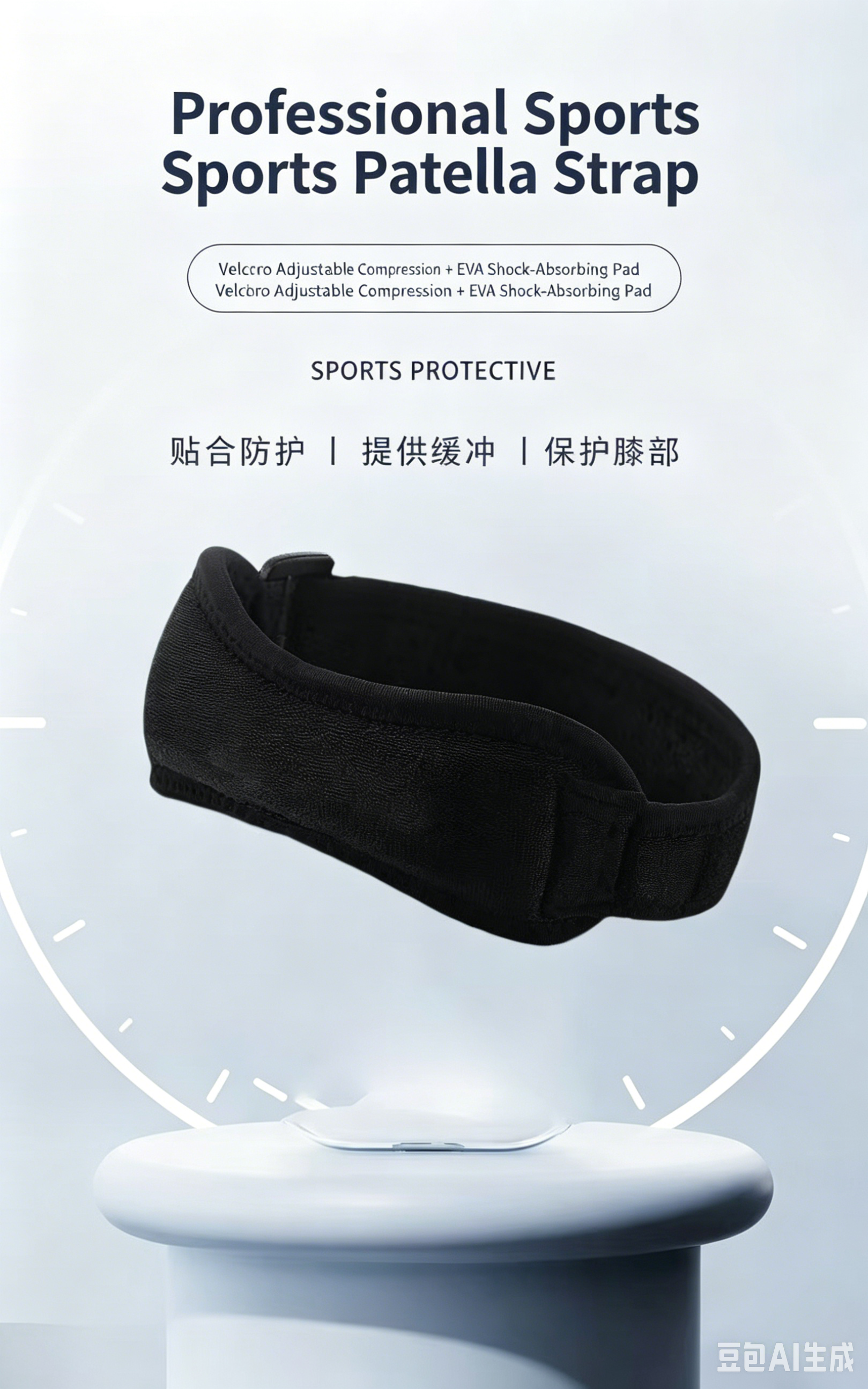 1Pc Compression Knee Protector - Knee Sleeve Compression บทวิจารณ์และราคา