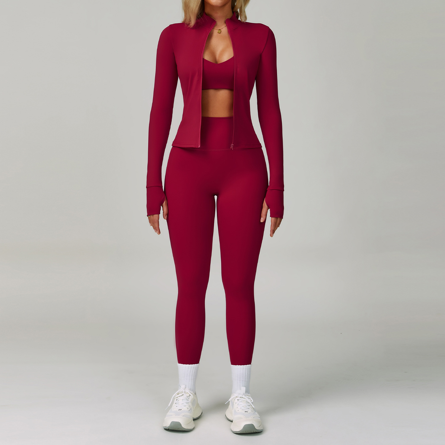2-3PCS Yoga Suit Women Tracksu - Yoga Fitness Zumba บทวิจารณ์และราคา