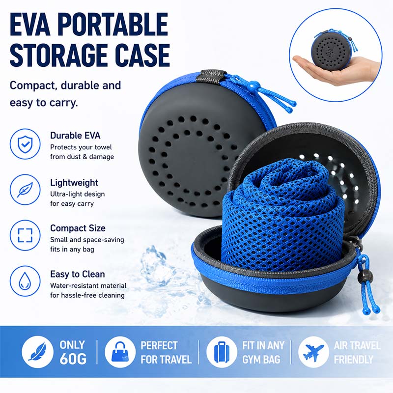 Instant Cooling Towel with EVA - Yoga Fitness Gym บทวิจารณ์และราคา