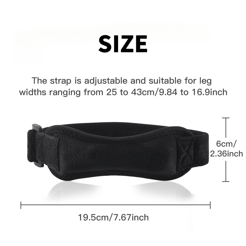 1 Piece Knee Patellar Tendon K - Knee Sleeve Compression บทวิจารณ์และราคา