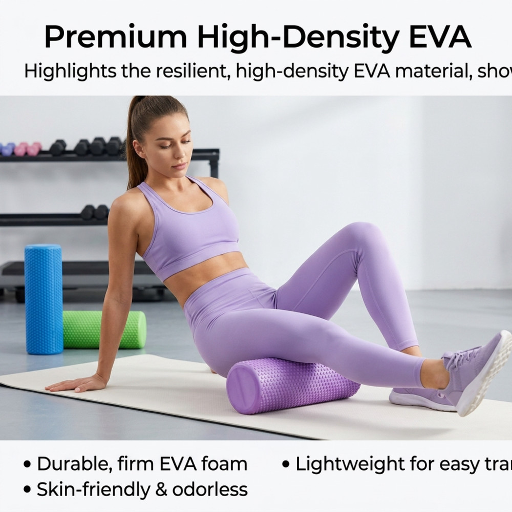 30/45CM Yoga Foam Roller High- - Yoga Fitness World บทวิจารณ์และราคา