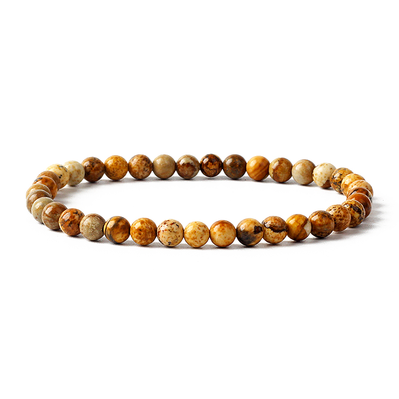 New 4/6mm Beads Women Bracelet - Yoga Fitness Tracker บทวิจารณ์และราคา
