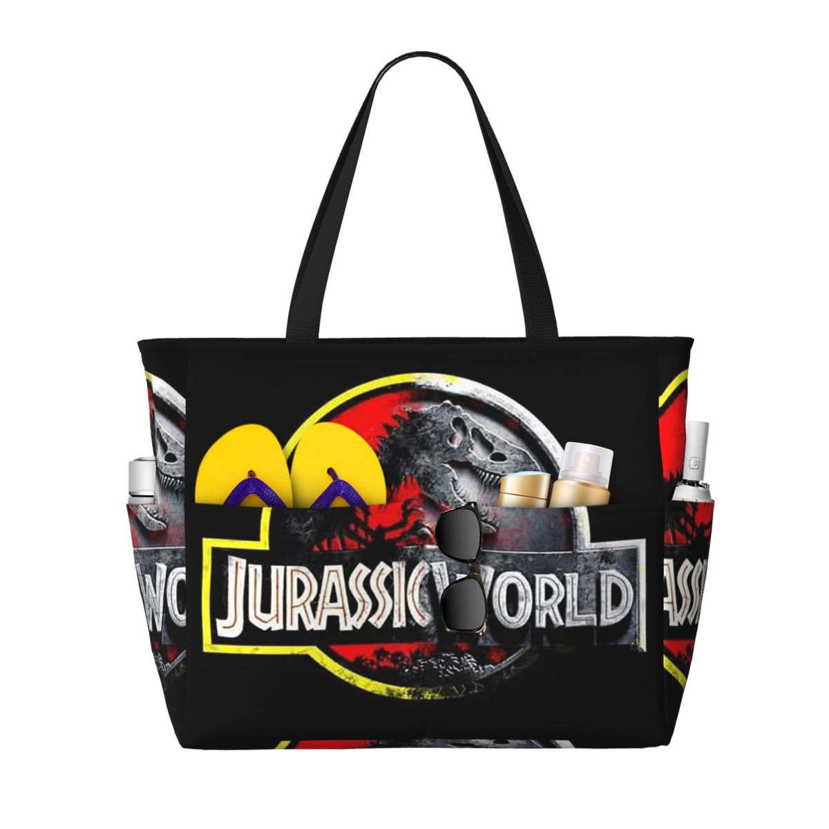Jurassic World Beach Tote Bag  - Yoga Fitness World บทวิจารณ์และราคา