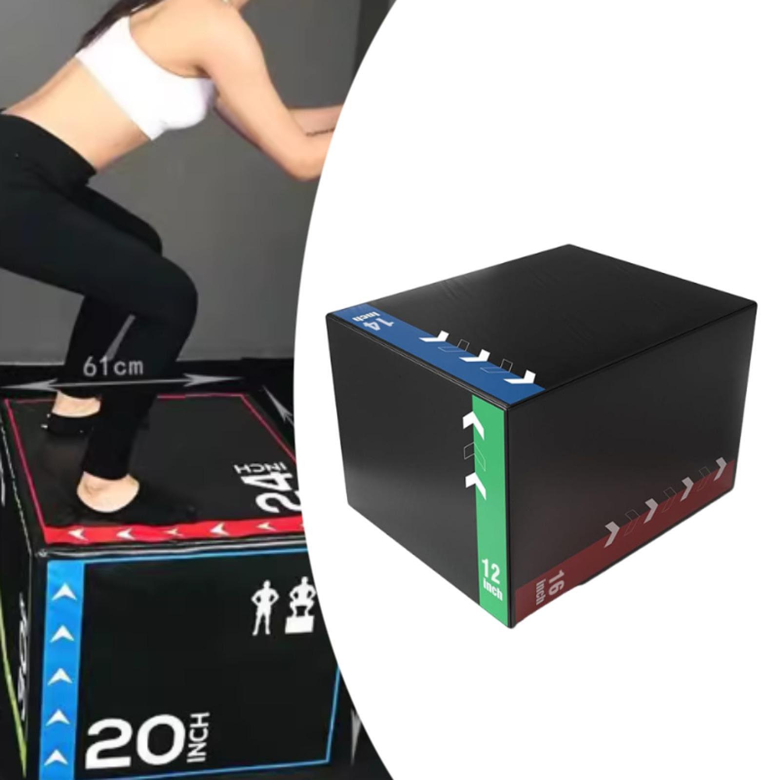 Plyo Jumping Exercise Box Port - Plyo Jump Box บทวิจารณ์และราคา