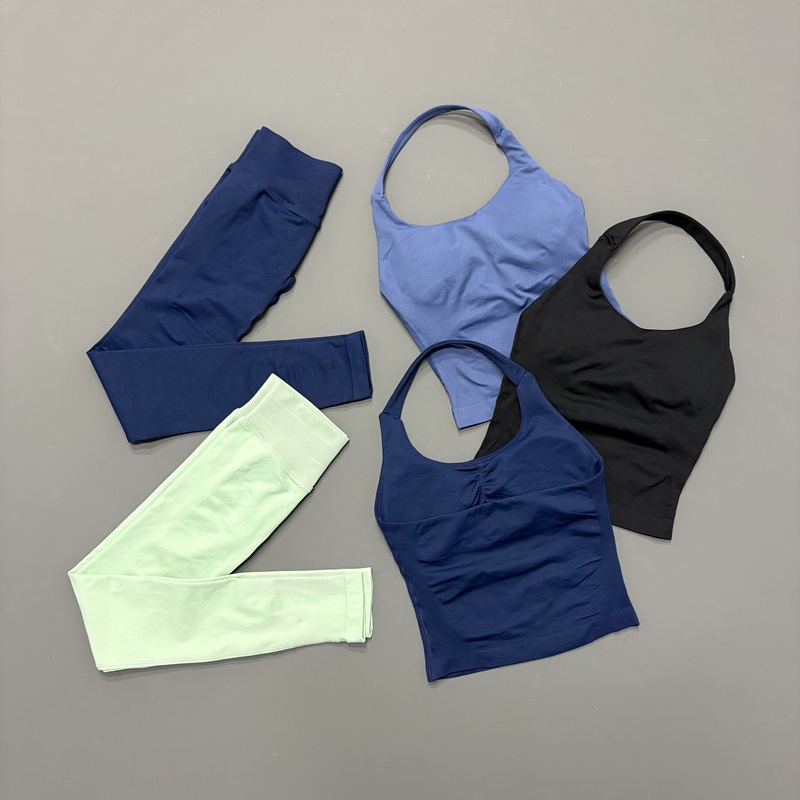 2 Pcs Gym Set Women Seamless B - Yoga Fitness Zumba บทวิจารณ์และราคา