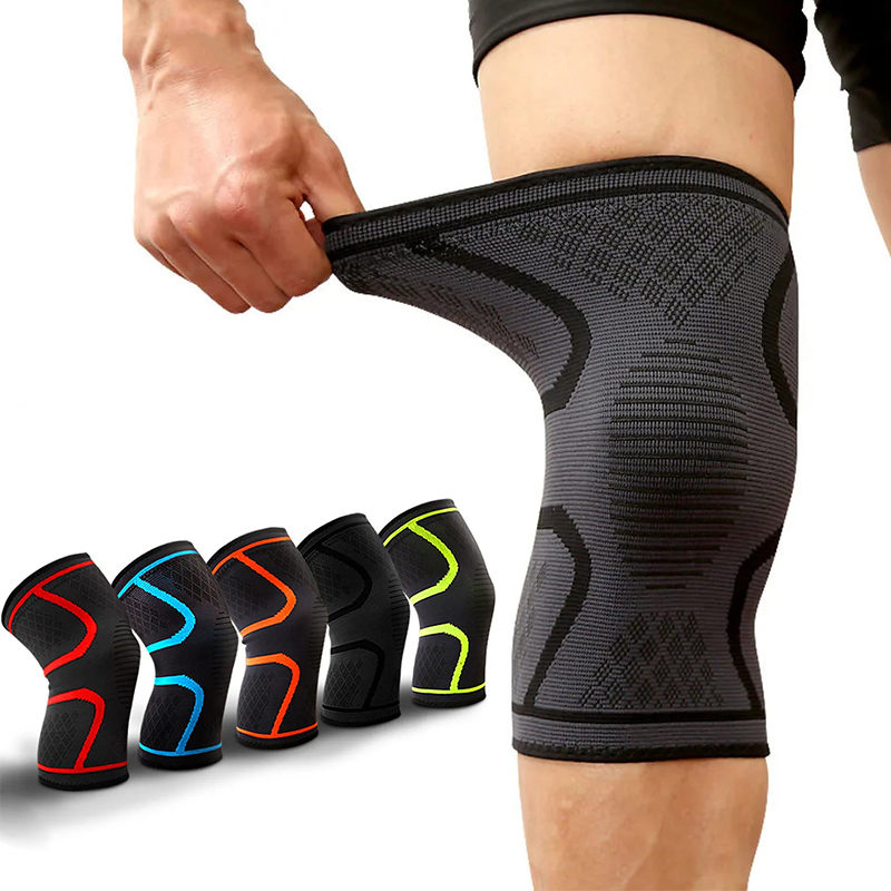 1PC Men Fitness Running Cyclin - Knee Sleeve Compression บทวิจารณ์และราคา