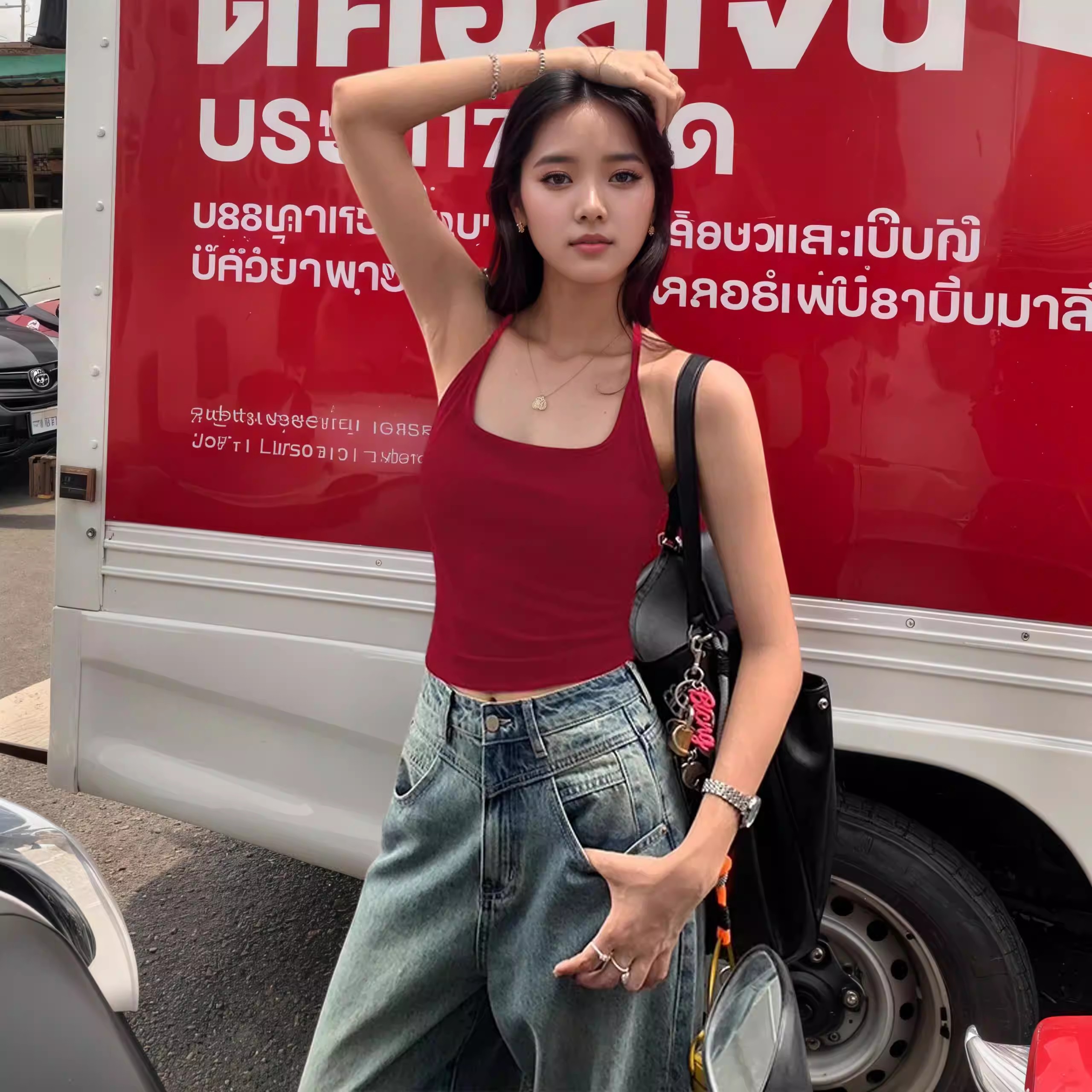 Women's Color-Blocked Thin-Str - Yoga Blocks บทวิจารณ์และราคา
