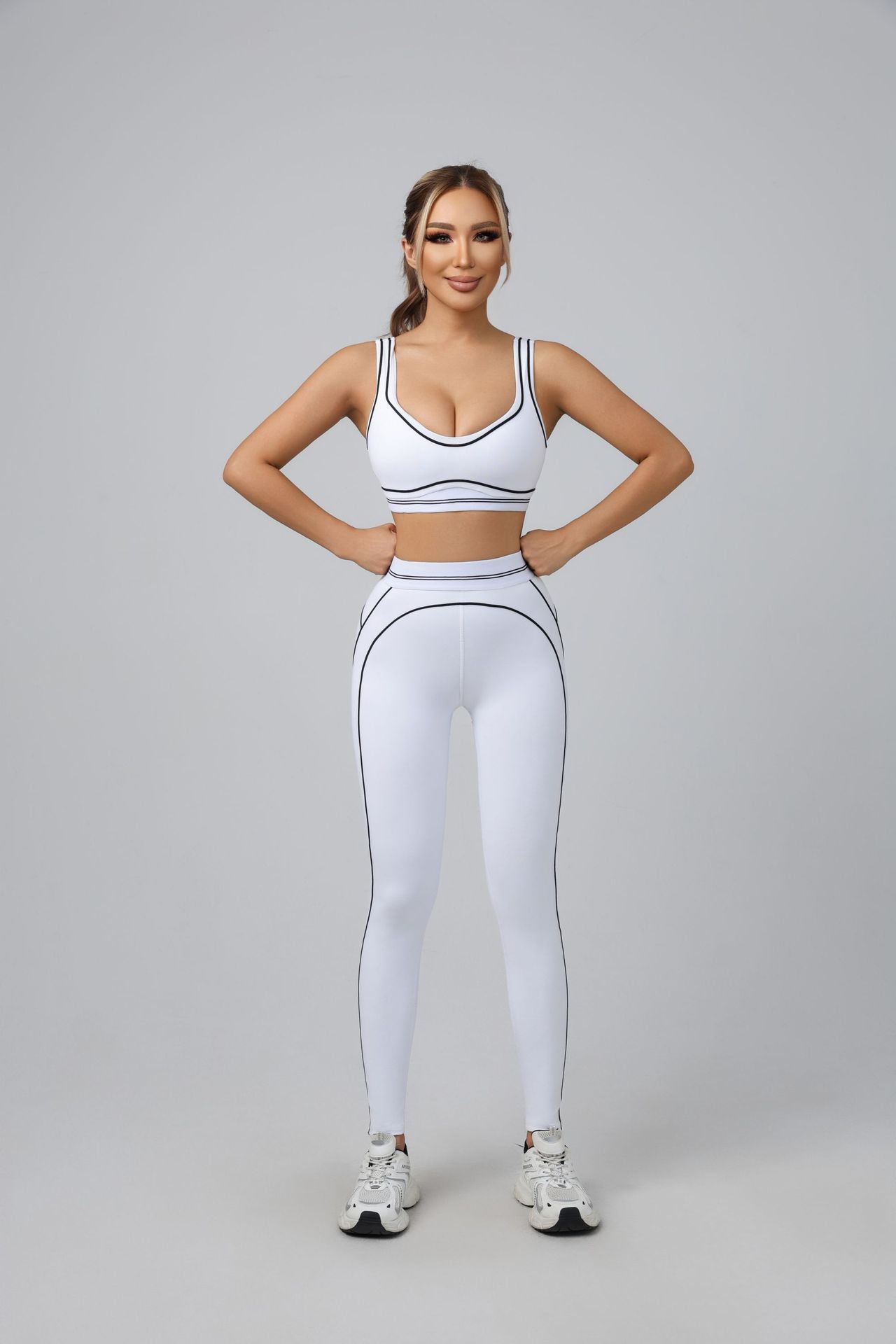 Yoga Suit Women Sport Set Pila - Yoga Fitness Zumba บทวิจารณ์และราคา