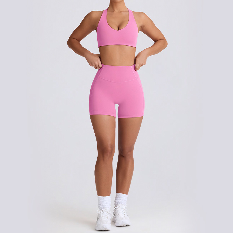 Naked Feel Quick-Dry Yoga Set  - Yoga Fitness Zumba บทวิจารณ์และราคา
