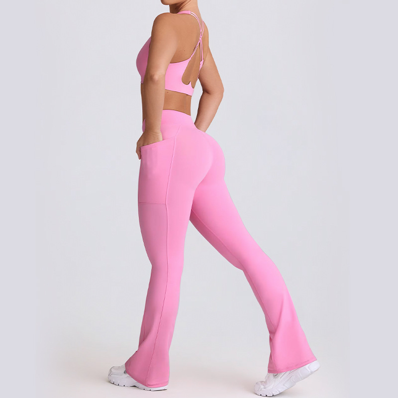Naked Feel Quick-Dry Yoga Set  - Yoga Fitness Zumba บทวิจารณ์และราคา
